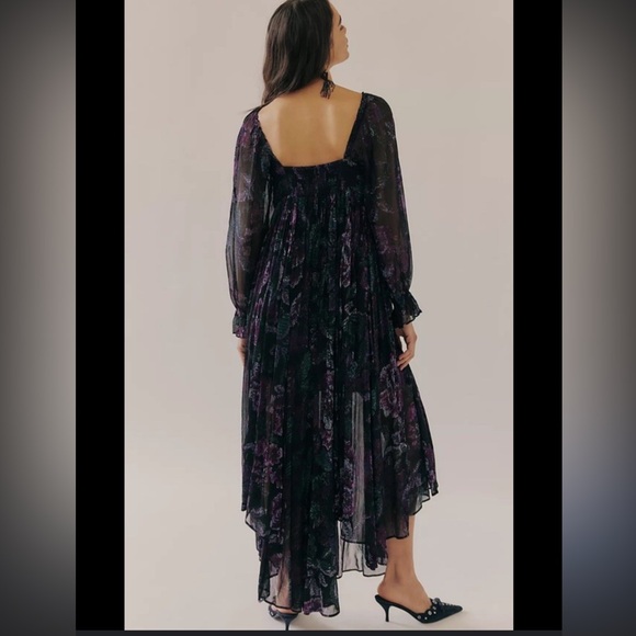 NWT Free People Timeless Tapestry Maxi Dress - Picture 2 of 5